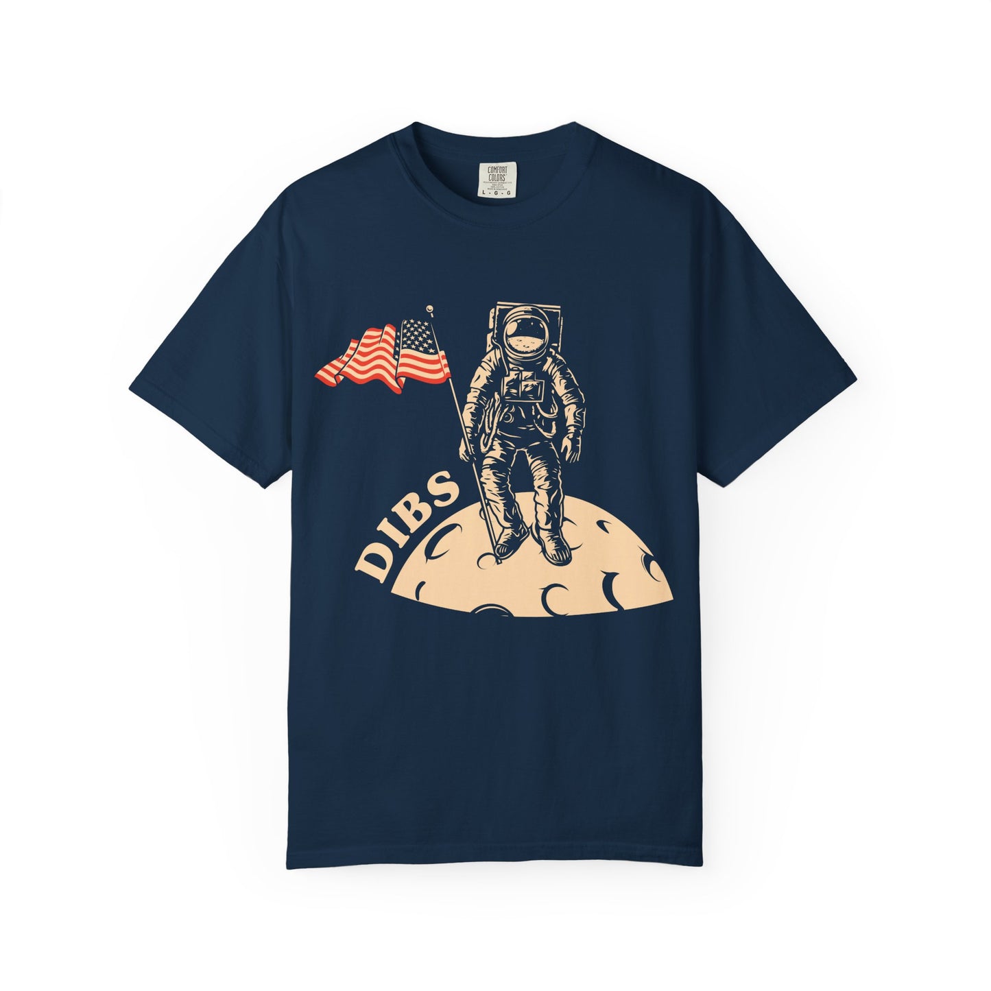 Astronaut Dibs T-Shirt, Space Lover Gift, Unisex Graphic Tee, Cool Casual Wear, Astronomy Enthusiast Apparel, Perfect for Birthdays