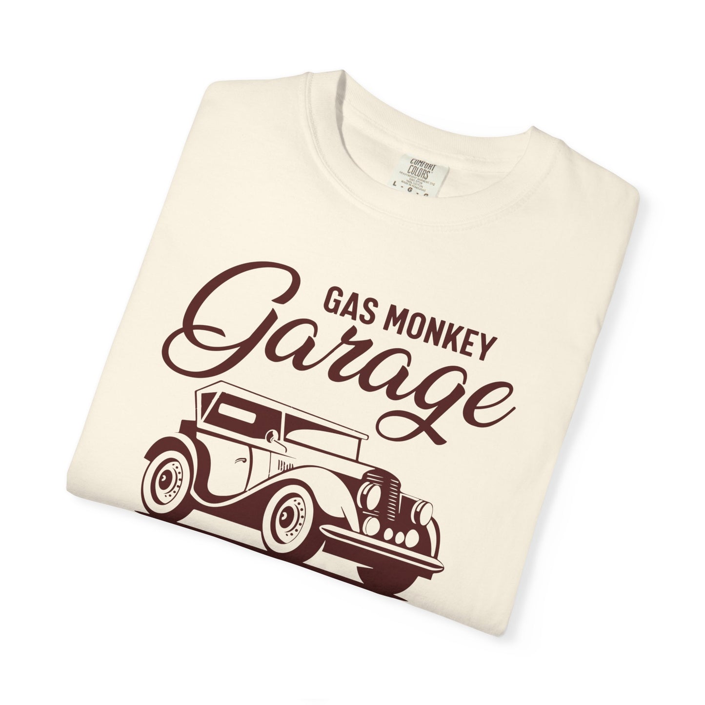 Gas Monkey Garage T-Shirt, Vintage Car Tee, Dallas Texas Shirt, Unisex Casual Wear, Go Big or Home Apparel