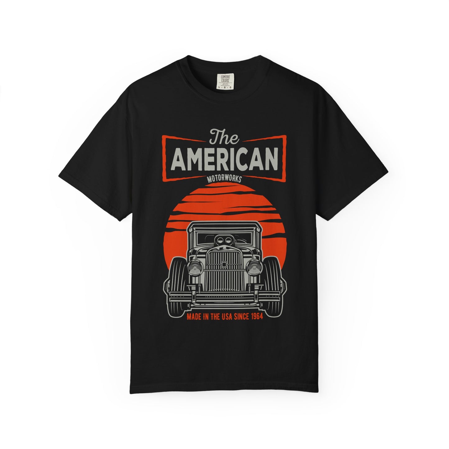 Vintage American Muscle Car T-Shirt | Unisex Retro Tee for Car Lovers, Gift for Birthdays, Father's Day, Road Trip Apparel, Casual Wear