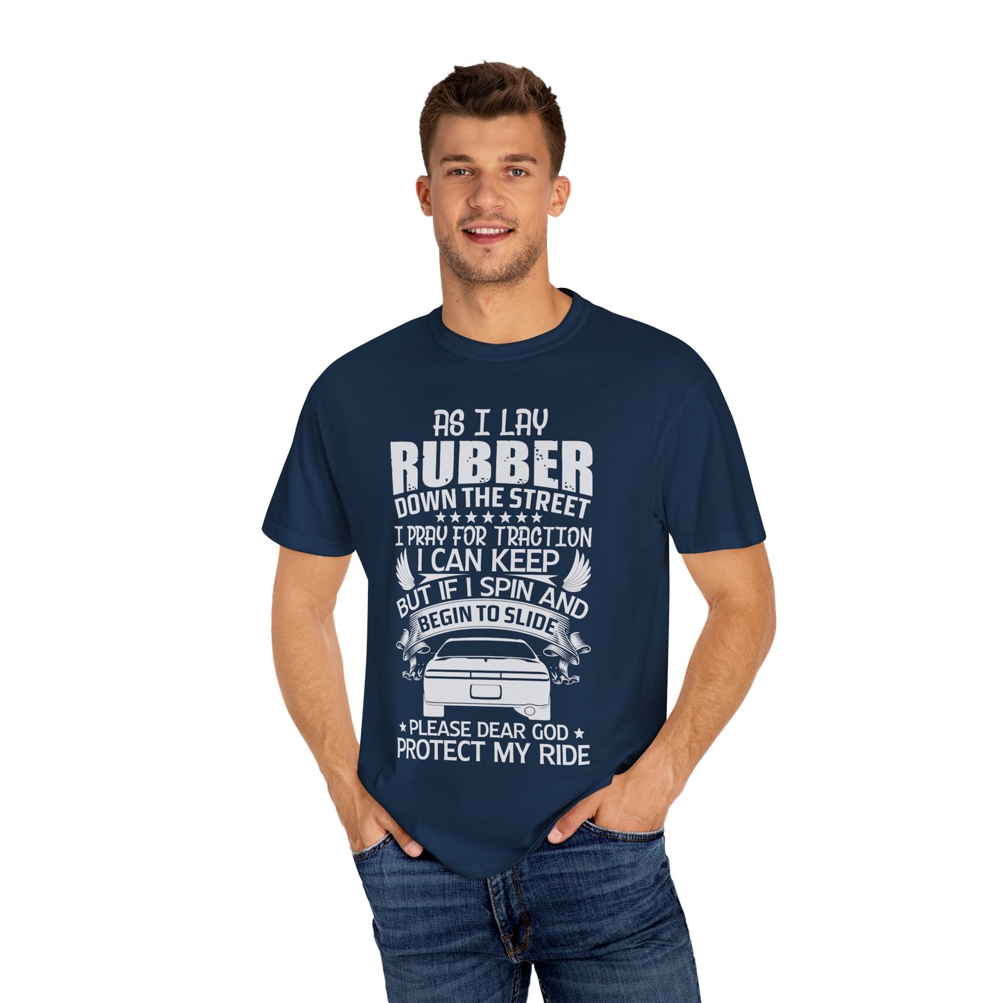 Garment-Dyed T-Shirt, Funny Car Lover Tee, Automotive Humor Shirt, Gifts for Him, Unique Driver Gift, Father's Day Present