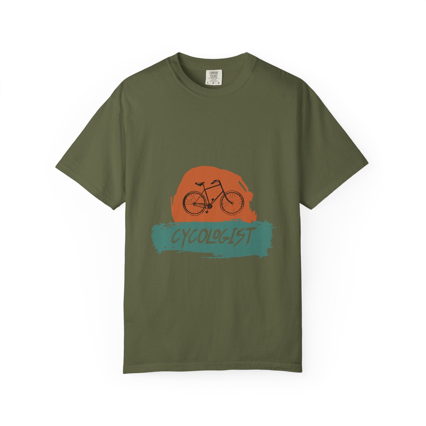 Cyclist T-Shirt for Bike Lovers, Unisex Garment-Dyed Tee, Ideal for Cycling Enthusiasts, Gift for Bikers, Casual Wear, Cycling Events