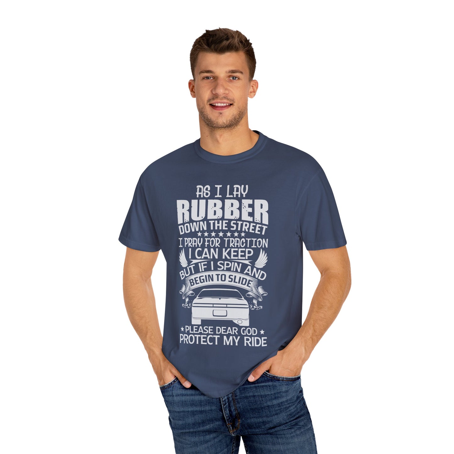 Garment-Dyed T-Shirt, Funny Car Lover Tee, Automotive Humor Shirt, Gifts for Him, Unique Driver Gift, Father's Day Present