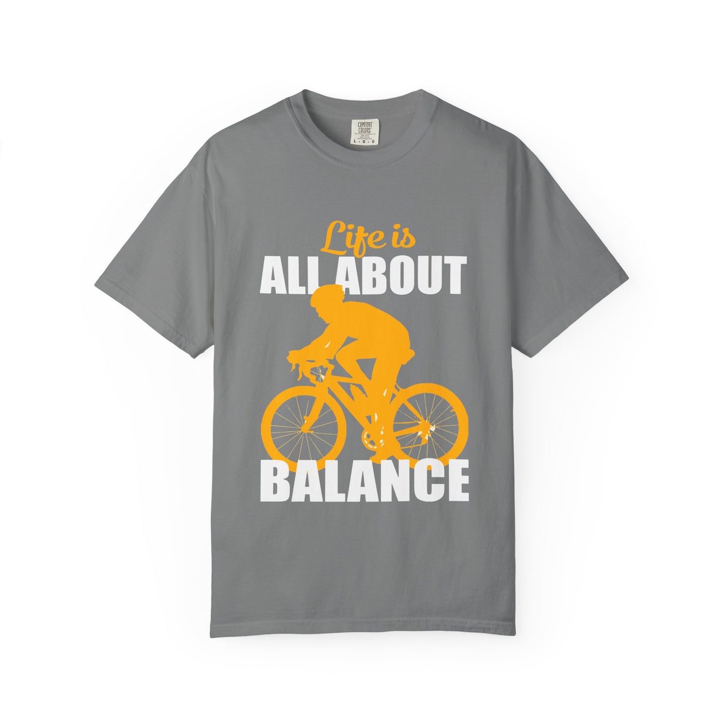 Unisex Bike Lover's T-Shirt | Life is All About Balance | Gift for Cyclists, Casual Wear, Sports Apparel, Cycling Enthusiasts, [...]