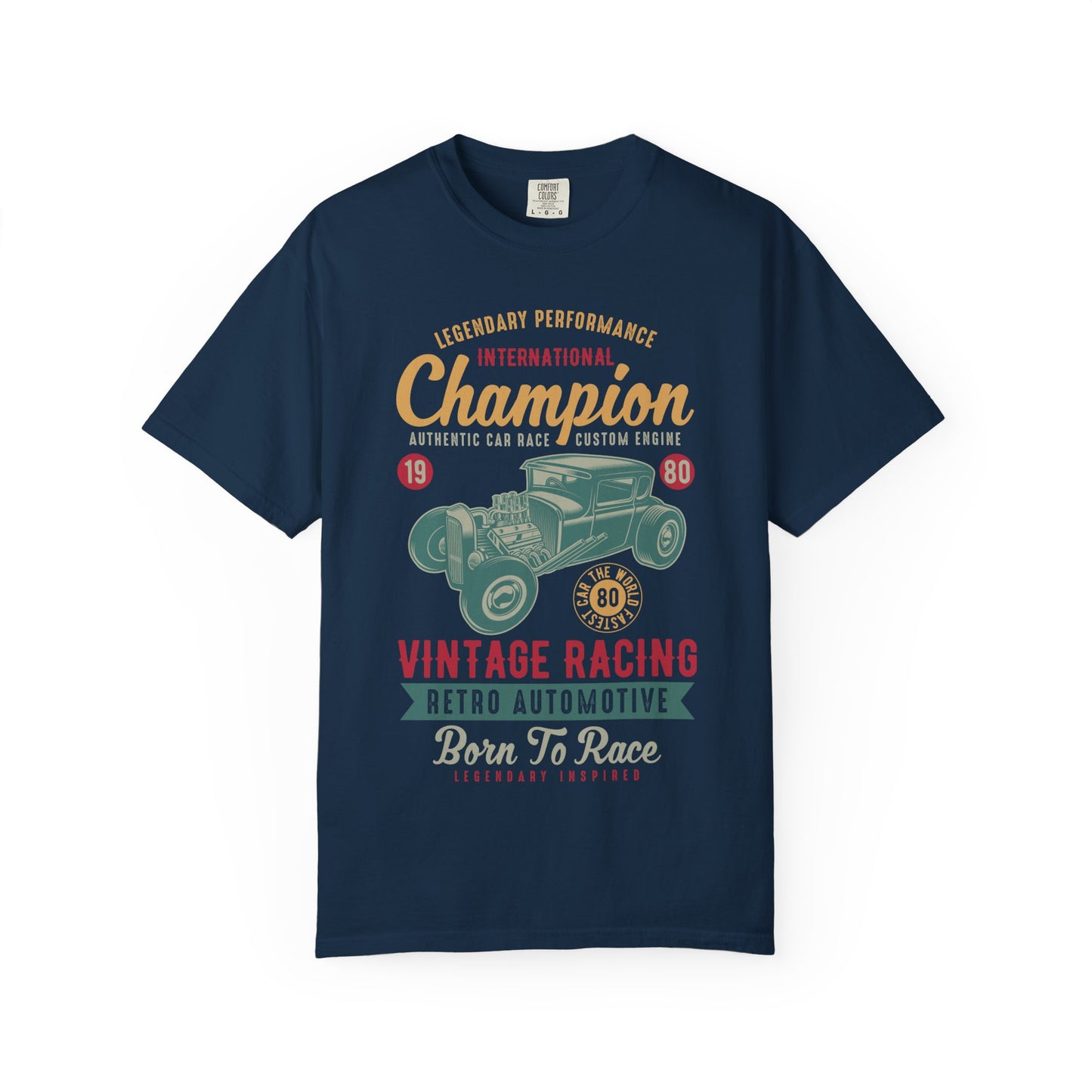 Vintage Racing T-Shirt, Retro Car Tee, Automotive Apparel, Gift for Car Enthusiasts, Unisex Graphic Shirt, Music Festival Outfit