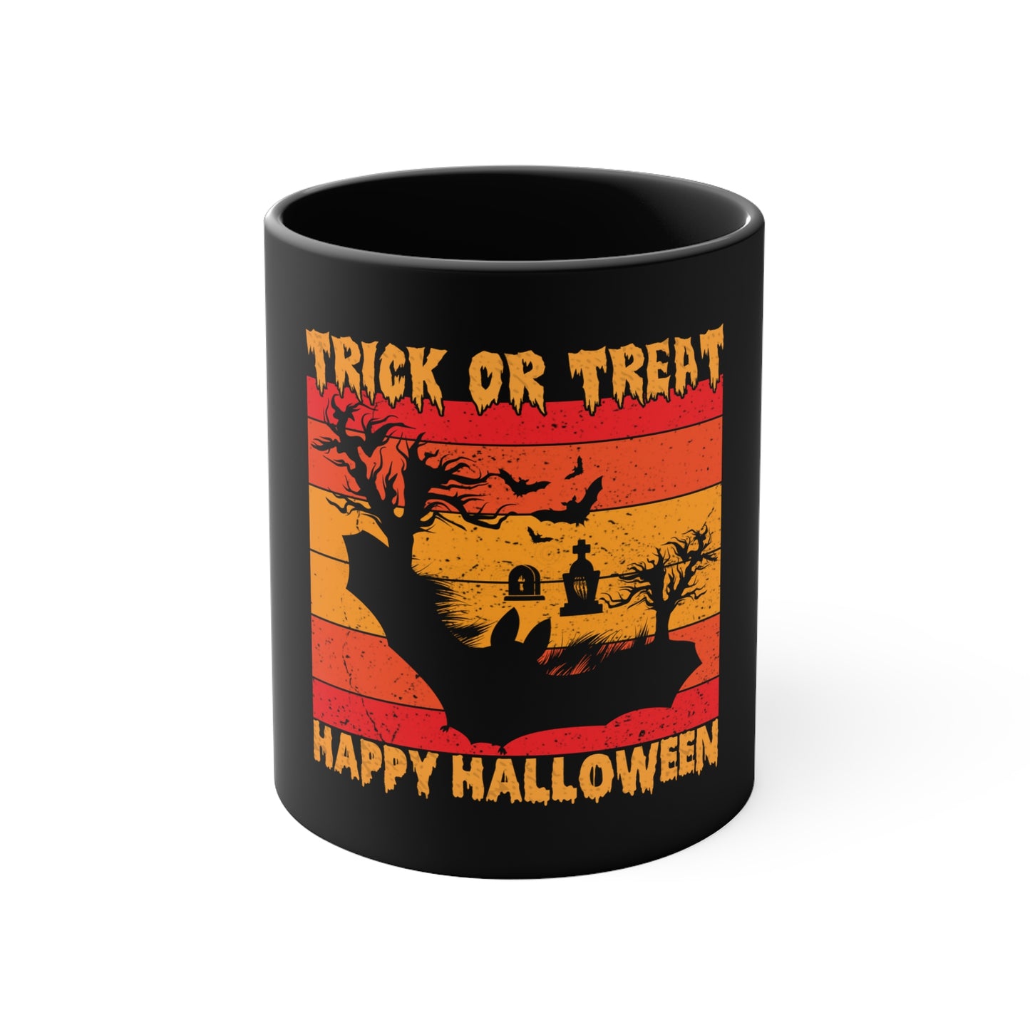 ☕ Mug: Trick or Treat Retro Sunset
