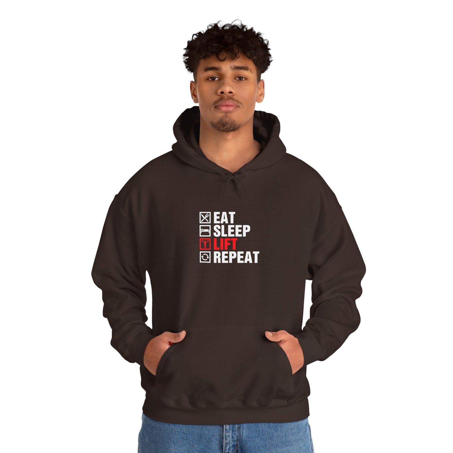 Eat Sleep Lift Repeat Hoodie