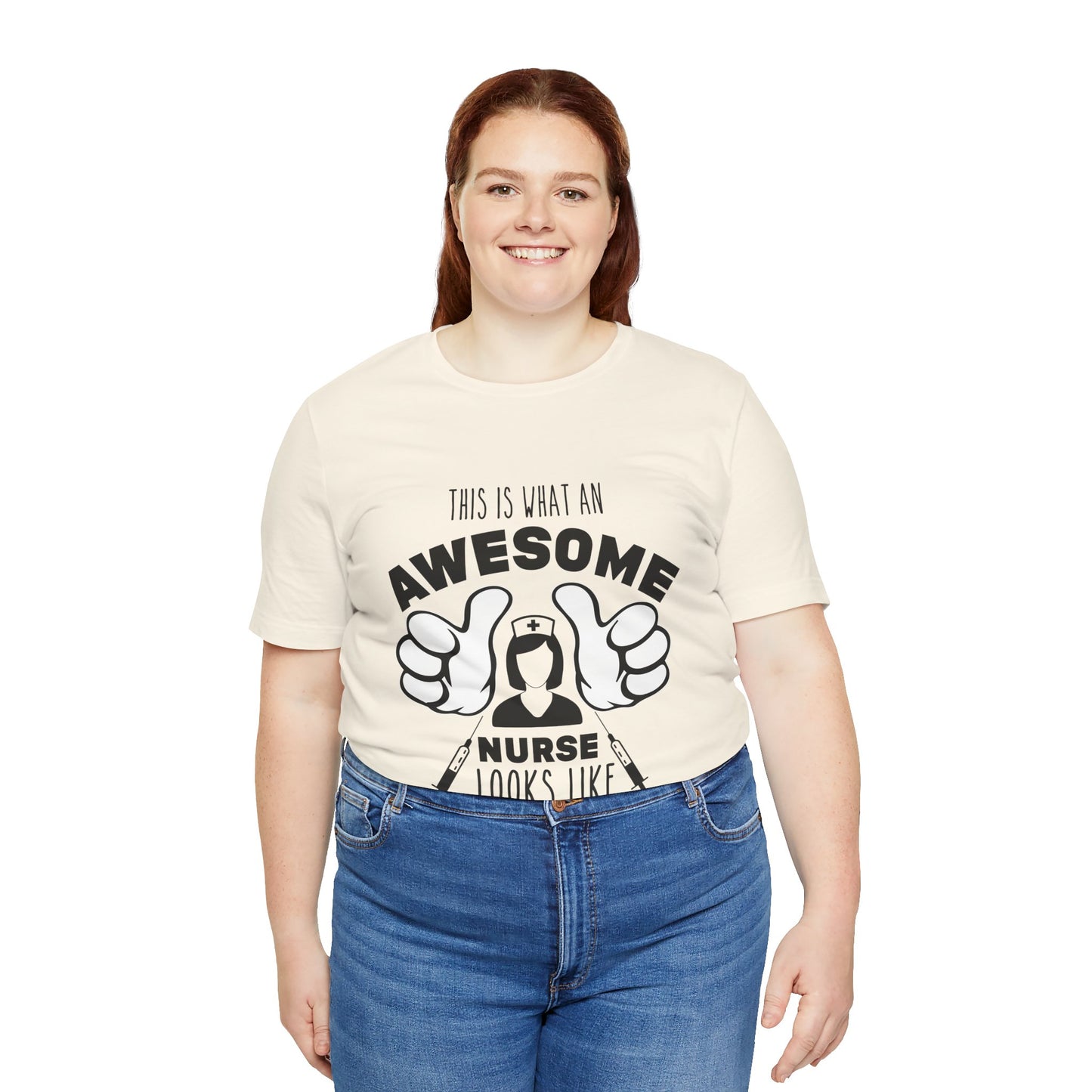 Nurse Appreciation T‑Shirt — “This Is What An Awesome Nurse Looks Like” Graphic Tee
