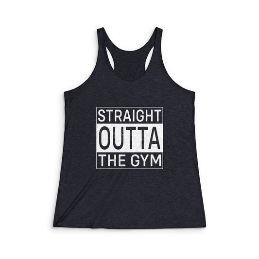 Racerback Tank - Straight Outta Gym Fitness Collection