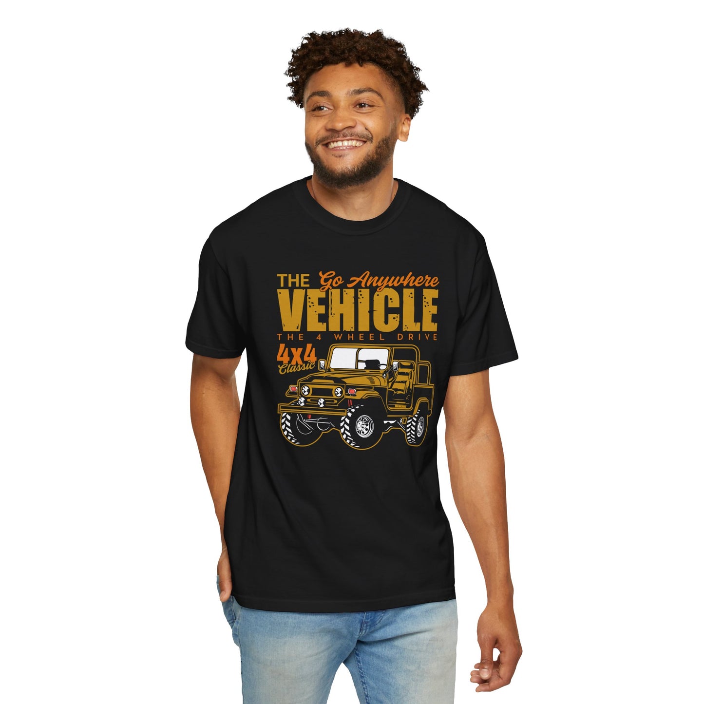 Go Anywhere Vehicle T-shirt, Adventure Tee, Off-Road Shirt, Gift for Travelers, Outdoor Enthusiast Clothing
