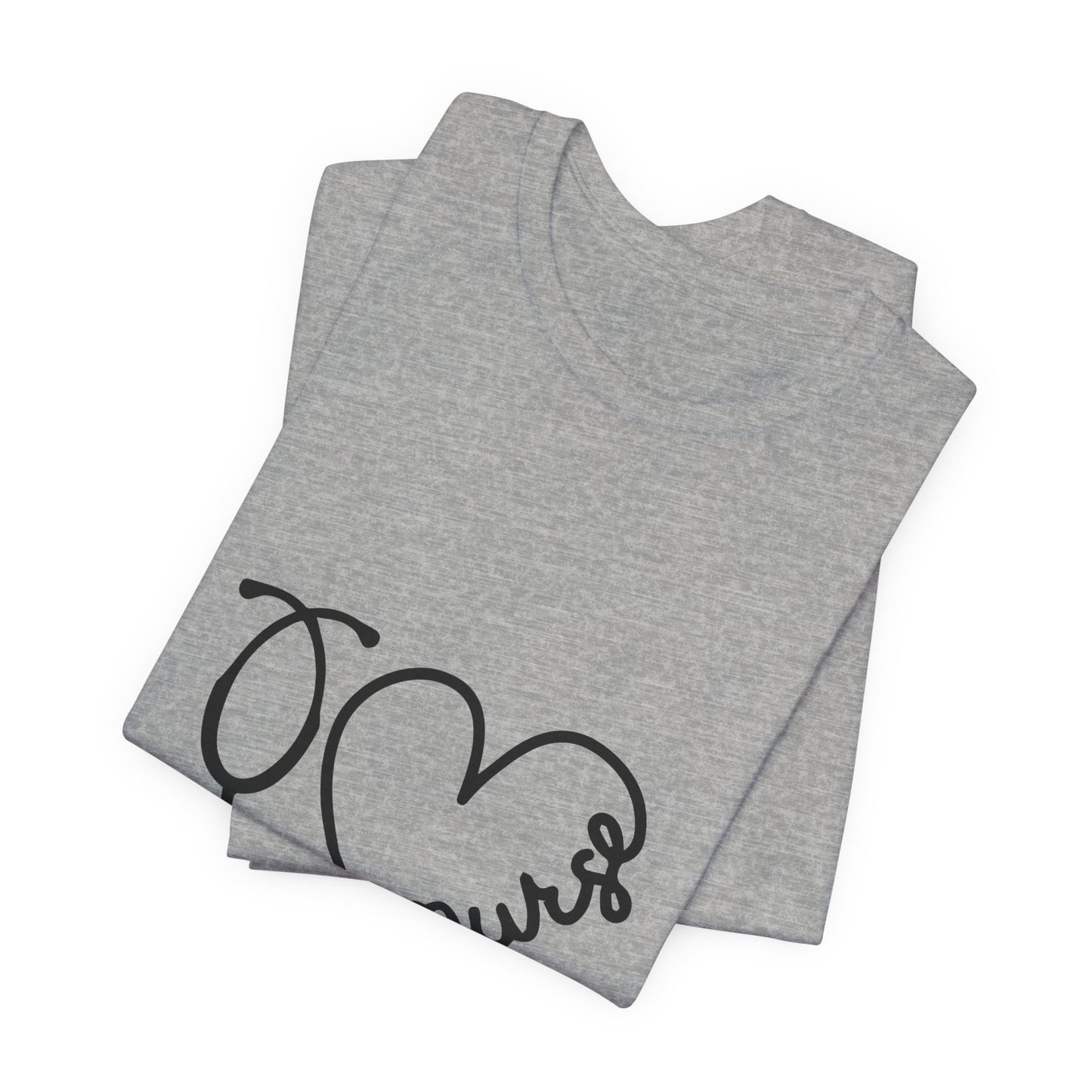 Nurse Heart Stethoscope T-Shirt — Cute Medical Gift Tee for Nurses
