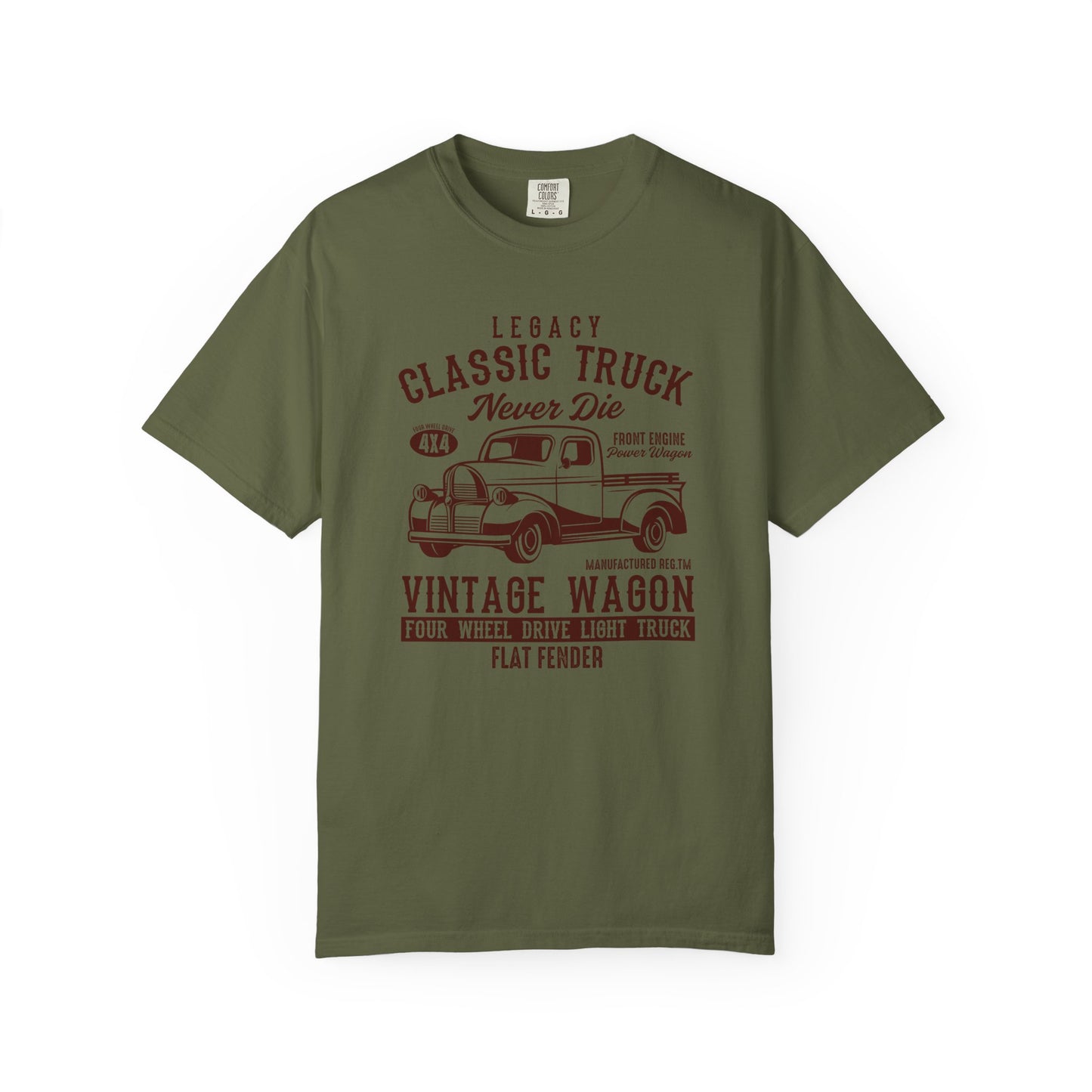 Vintage Truck T-Shirt - Classic Car Lovers Gift, Unisex Retro Tee, 4WD Enthusiast Apparel, Perfect for Father's Day, Car Show.