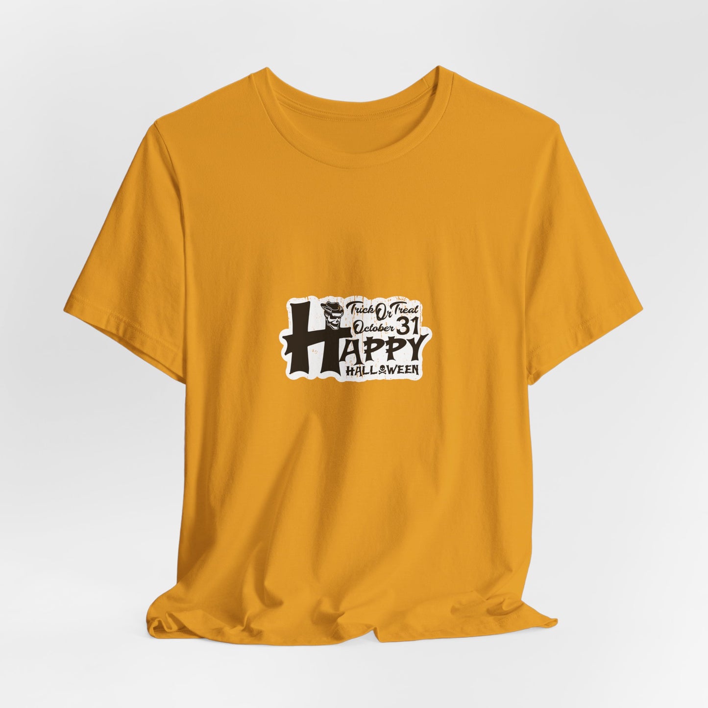 🎃 “October 31 Happy Halloween Skull Tee” – Trick or Treat Vintage Shirt 💀