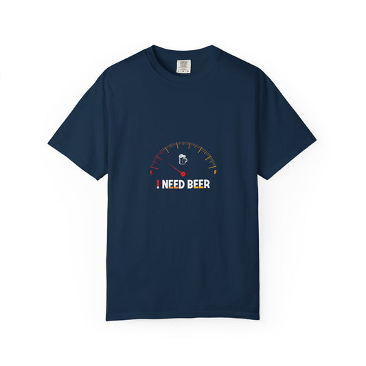 Beer Gauge T-Shirt – I Need Beer Fuel