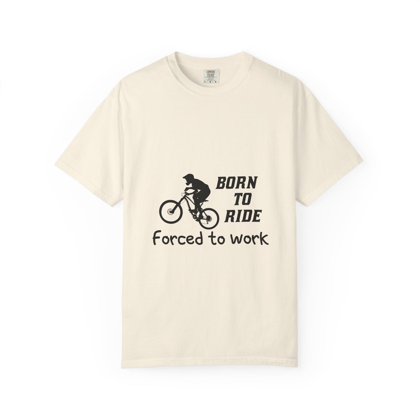 Born to Ride Unisex T-shirt | Perfect Gift for Cyclists | Funny Cycling Tee | Birthday, Father's Day, or Everyday Wear