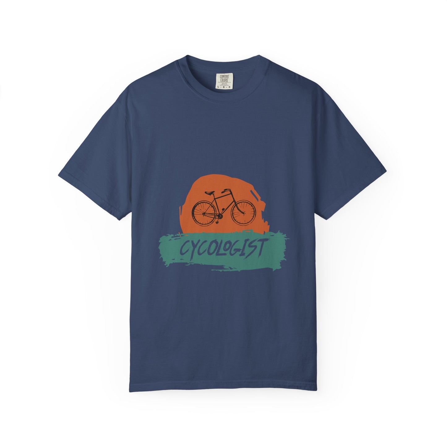 Cyclist T-Shirt for Bike Lovers, Unisex Garment-Dyed Tee, Ideal for Cycling Enthusiasts, Gift for Bikers, Casual Wear, Cycling Events
