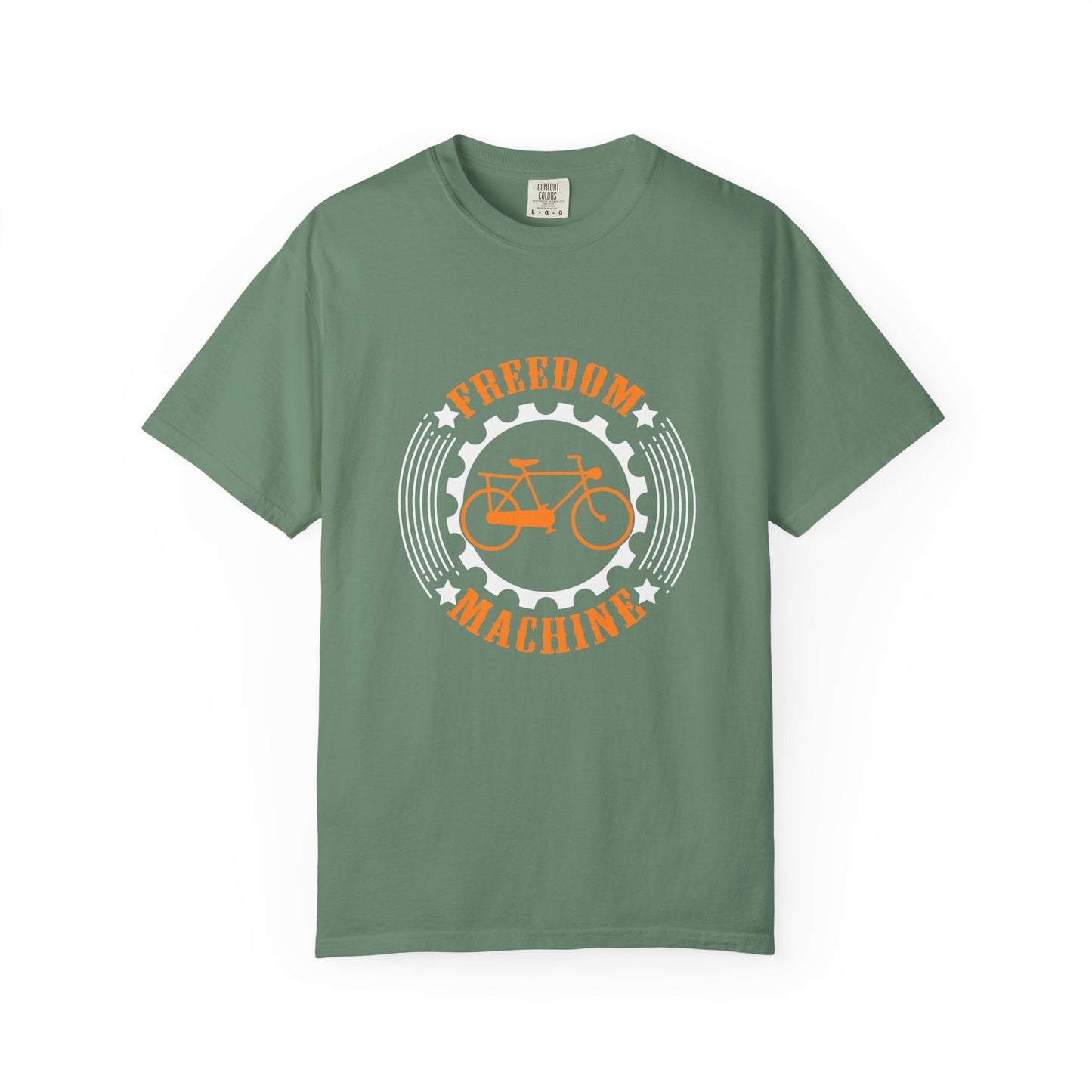 Freedom Machine T-Shirt, Unisex Cycling Shirt, Vintage Bike Tee, Casual Everyday Wear, Gift for Bikers, Outdoor Enthusiasts