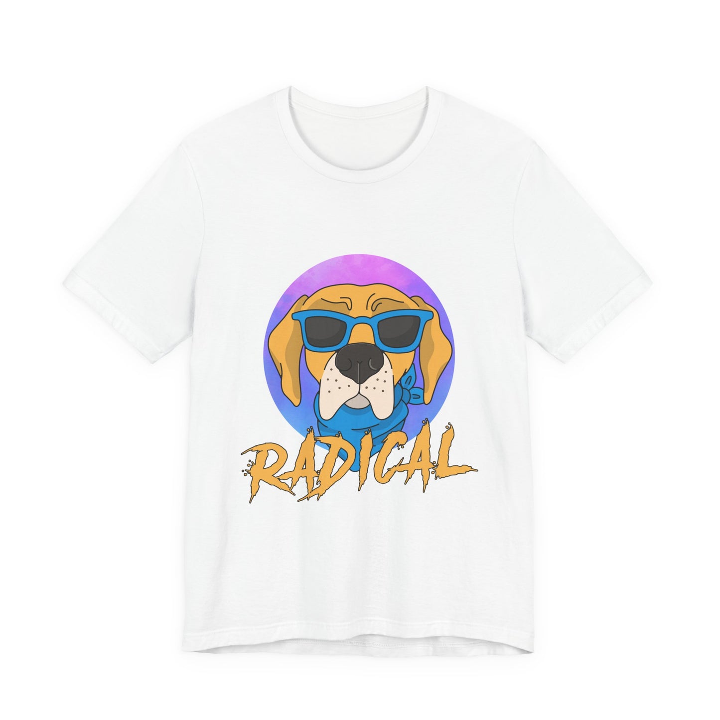 Rad Dog Shirt – Cool Dog with Sunglasses Graphic T-Shirt