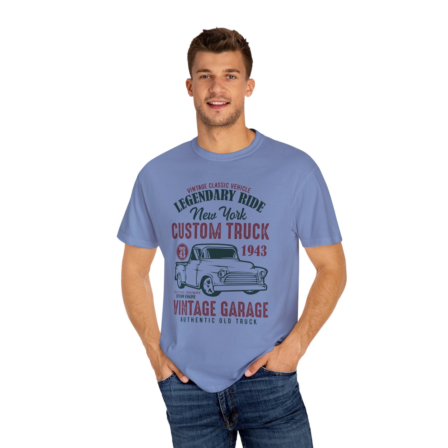 Vintage Truck T-Shirt, Custom Garage Tee, Classic Vehicle Shirt, Unisex Gift, Auto Enthusiast Apparel, Retro Design Apparel