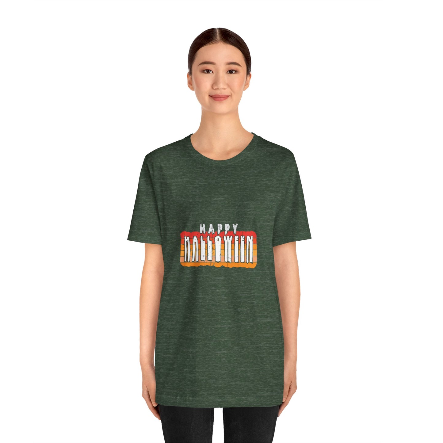 🌅 Retro Sunset Halloween Tee