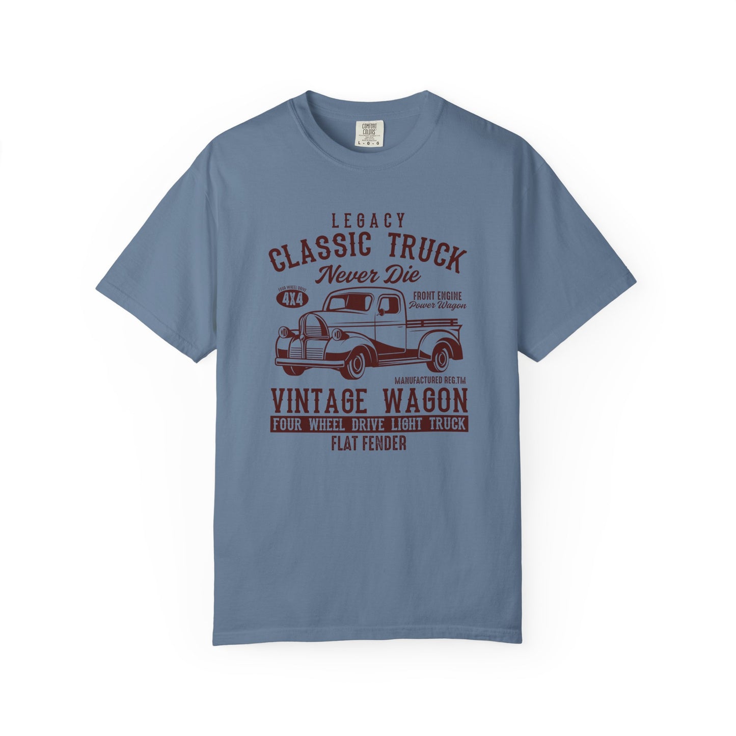 Vintage Truck T-Shirt - Classic Car Lovers Gift, Unisex Retro Tee, 4WD Enthusiast Apparel, Perfect for Father's Day, Car Show.