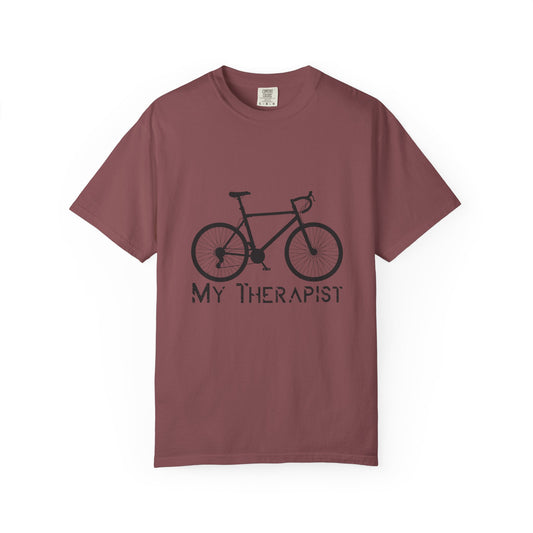 Therapist Bike T-Shirt, Unisex Vintage Tee, Cycling Gift, Humor Shirt, Gift for Bikes Lovers, Unique Fitness Apparel