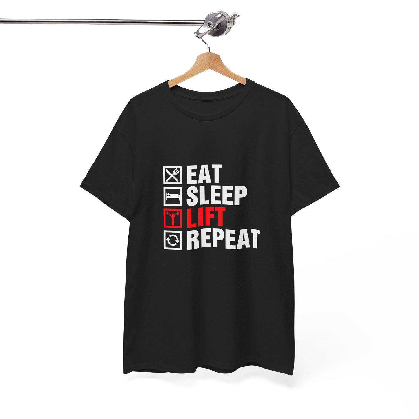 Eat Sleep Lift Repeat Tee