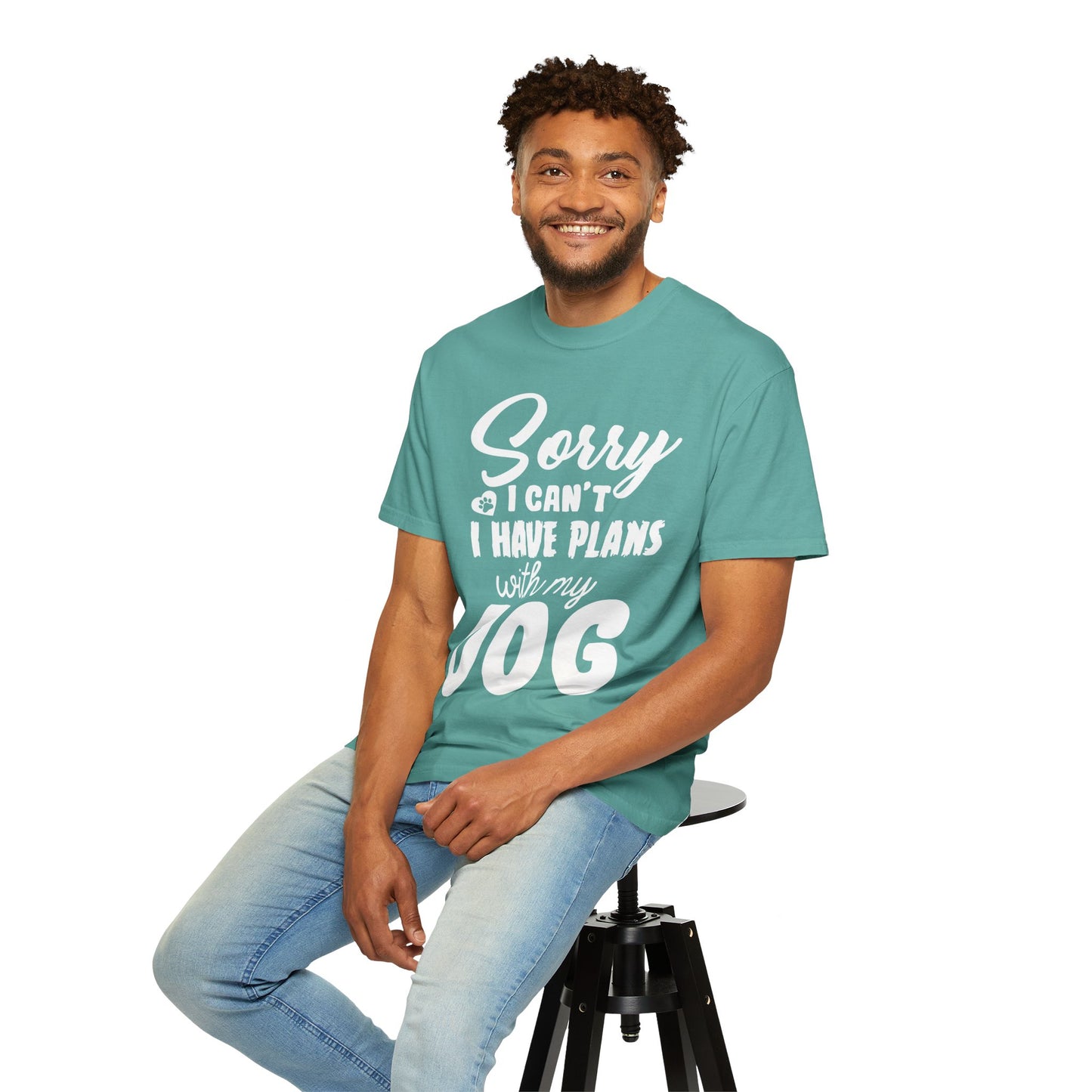 Funny Dog Dad Shirt – Sorry I Can’t I Have Plans with My Dog Tee
