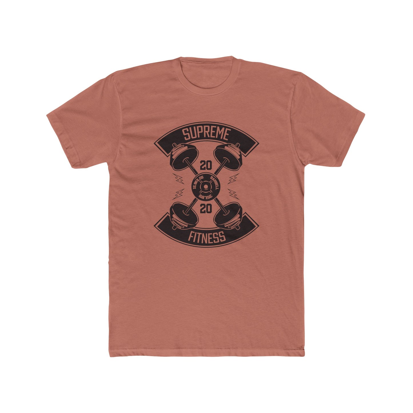 Supreme Fitness Unisex Cotton Crew Tee