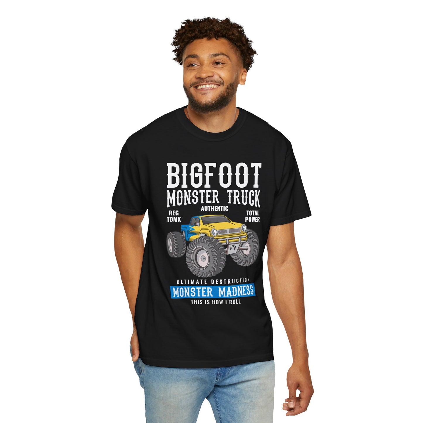 Bigfoot Monster Truck Unisex Garment-Dyed T-shirt, Perfect Gift for Truck Lovers, Fun Vintage Style Tee, Great for Birthdays, Summer [...]