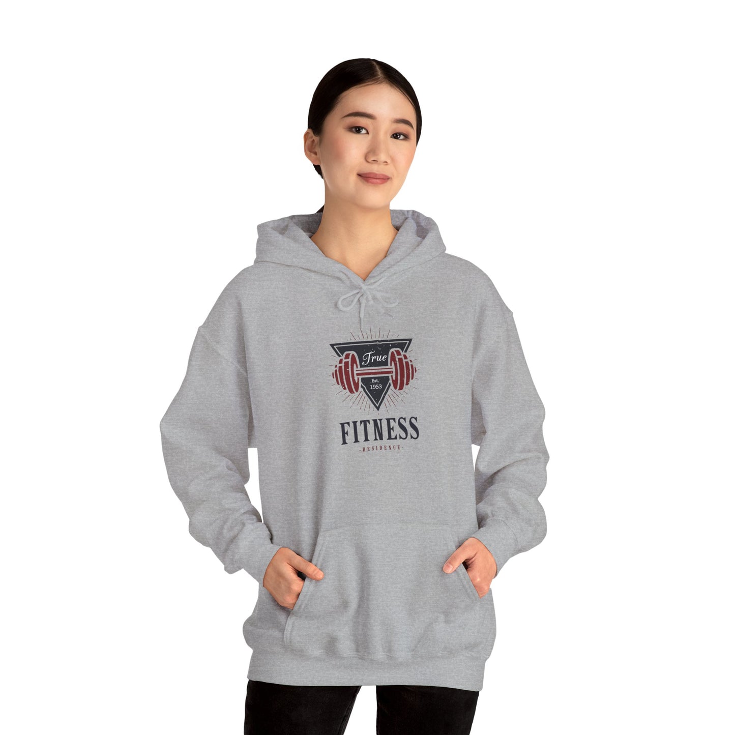 Vintage Fitness Heritage Hoodie - True Fitness Residence, Est 1953