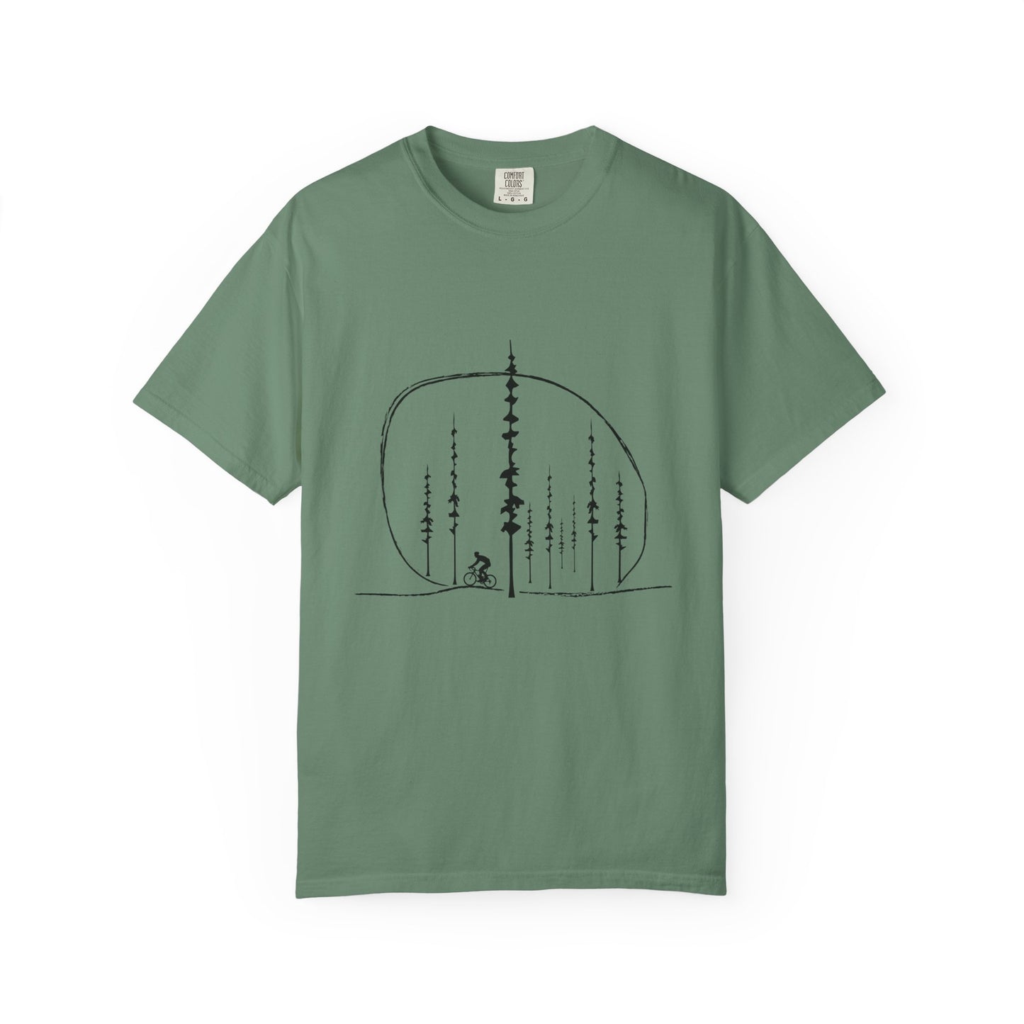 Nature-Inspired Unisex T-Shirt, Relaxed Fit Cotton Tee for Eco Lovers, Perfect for Casual Outings, Gift for Nature Lovers, Artistic Design