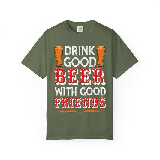 "Don’t Listen to Me or You’ll End Up Drunk" Funny Beer T-Shirt 🍻😂