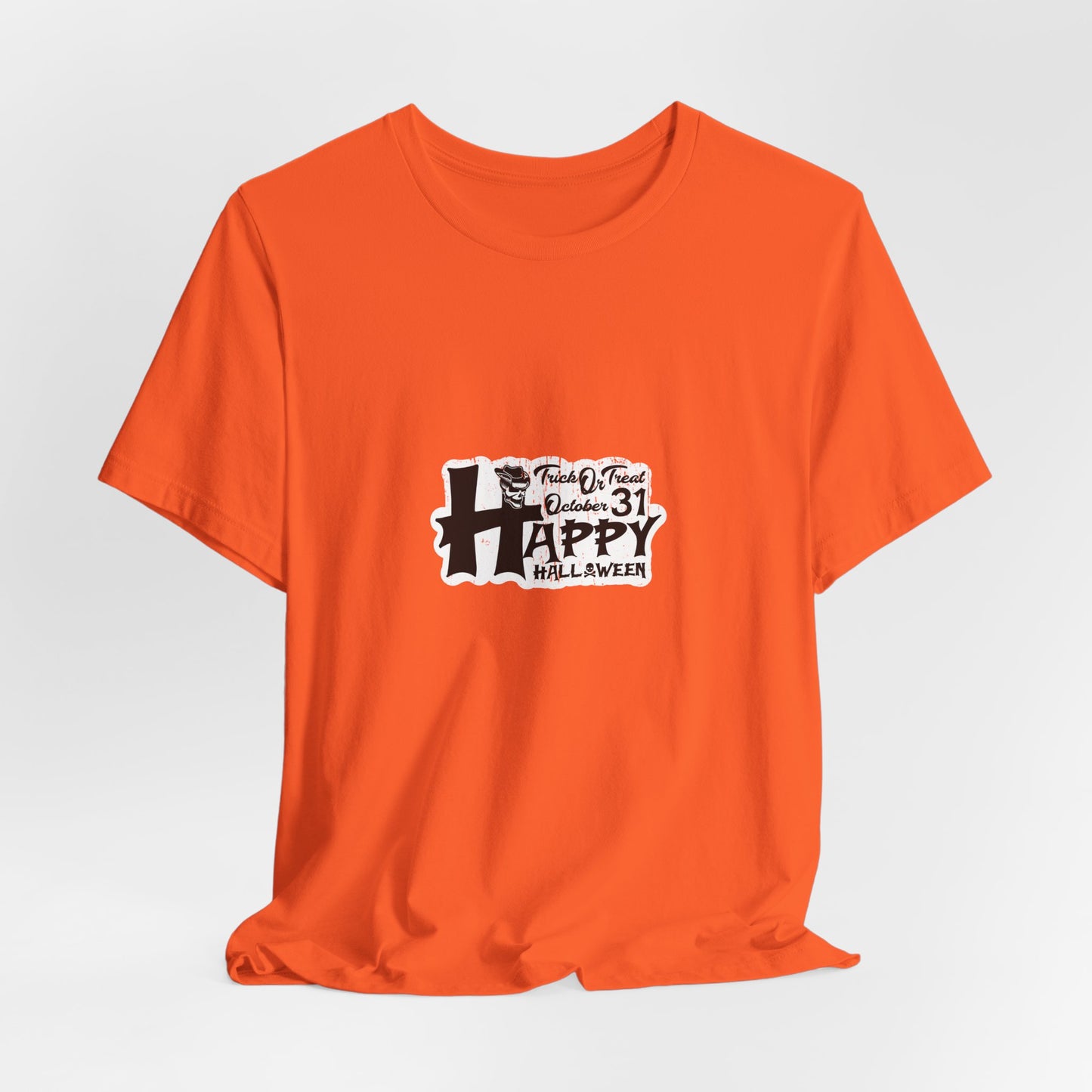 🎃 “October 31 Happy Halloween Skull Tee” – Trick or Treat Vintage Shirt 💀