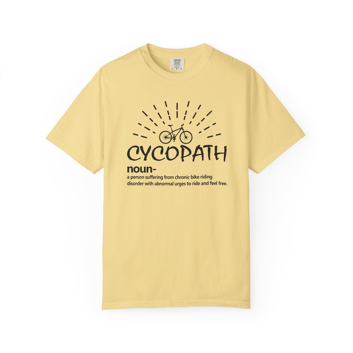 Cycopath T-Shirt - Trendy Cycling Humor Tee, Perfect Gift for Bike Lovers, Unisex Casual Wear, Great for Cycling Events, Fun Gift Idea