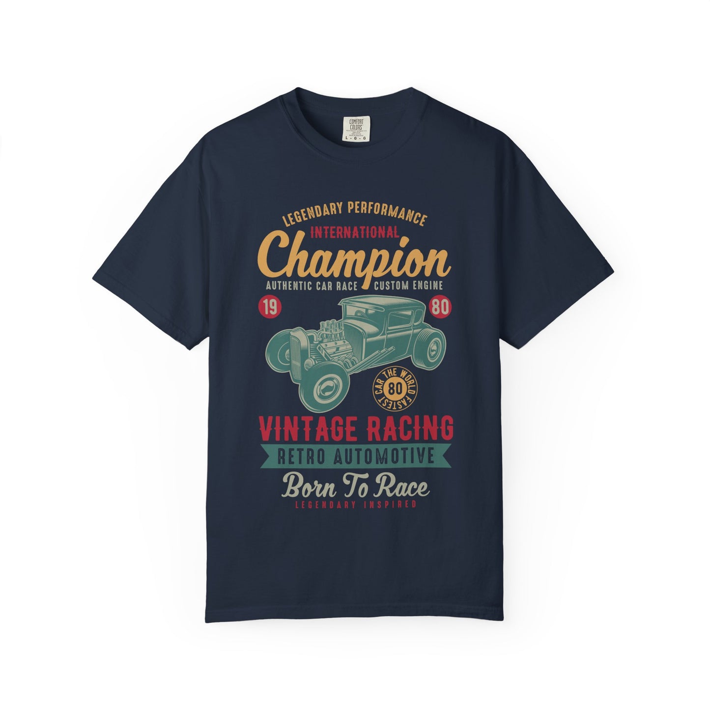 Vintage Racing T-Shirt, Retro Car Tee, Automotive Apparel, Gift for Car Enthusiasts, Unisex Graphic Shirt, Music Festival Outfit
