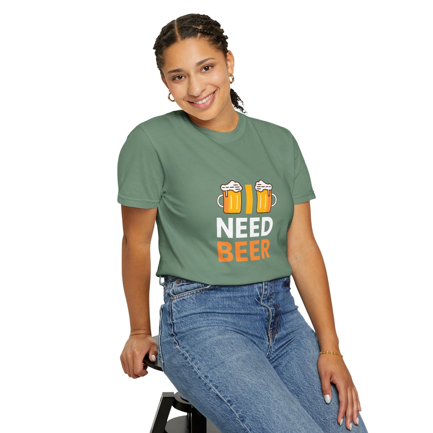 I NEED BEER T-Shirt – Bold & Funny Beer Lover Tee