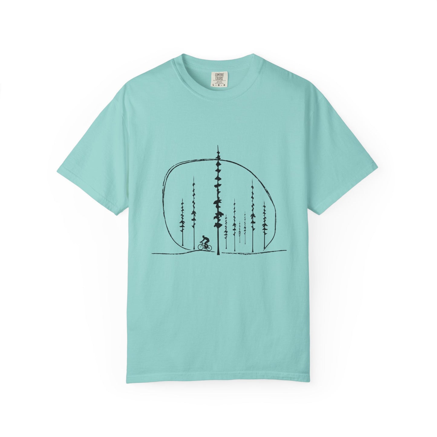Nature-Inspired Unisex T-Shirt, Relaxed Fit Cotton Tee for Eco Lovers, Perfect for Casual Outings, Gift for Nature Lovers, Artistic Design