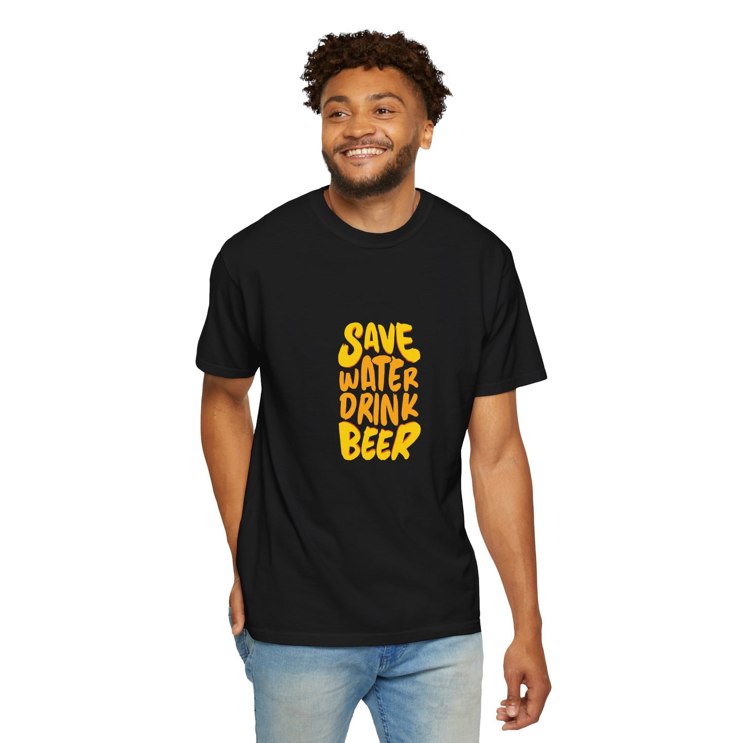 Save Water Drink Beer T-Shirt – Funny Summer Statement