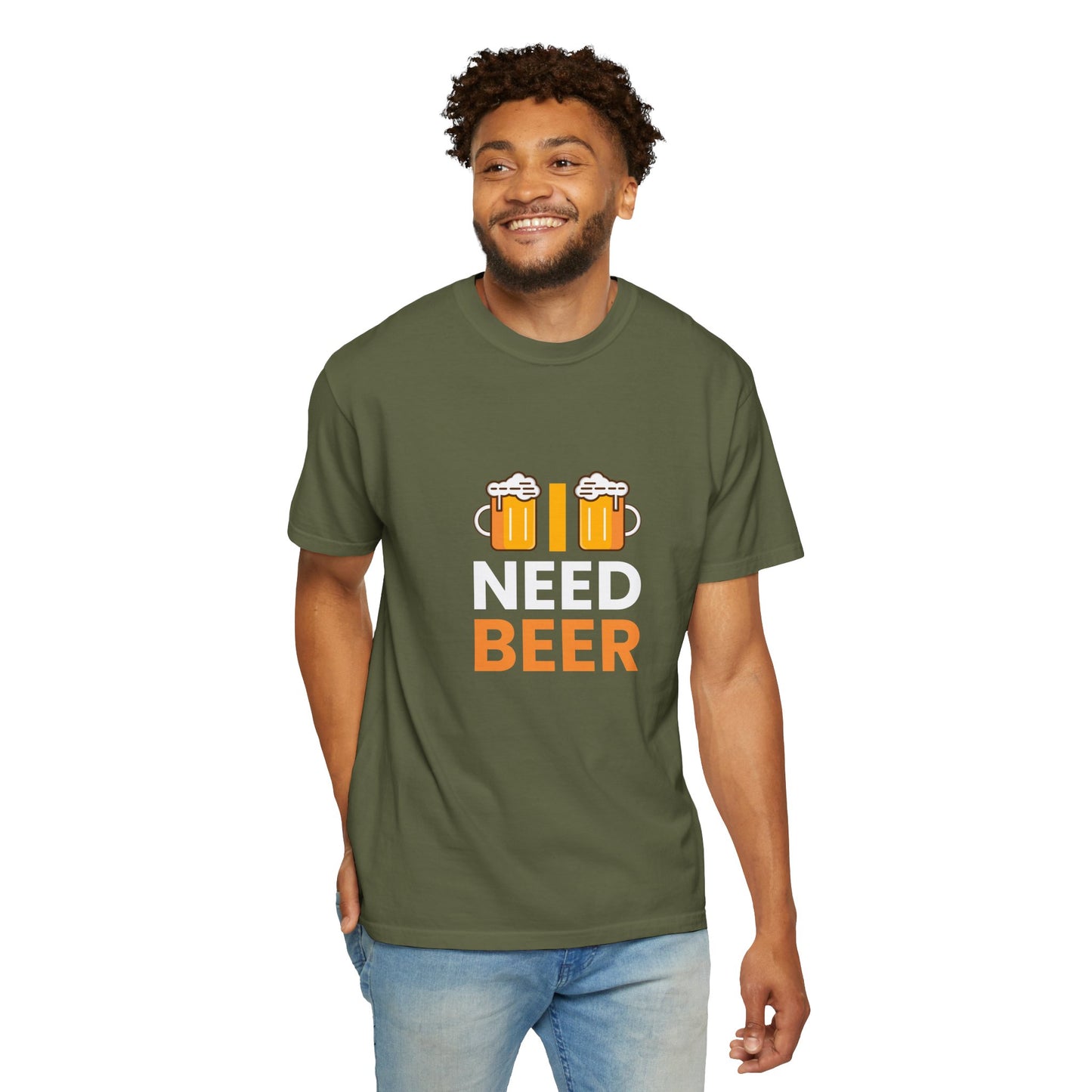 I NEED BEER T-Shirt – Bold & Funny Beer Lover Tee