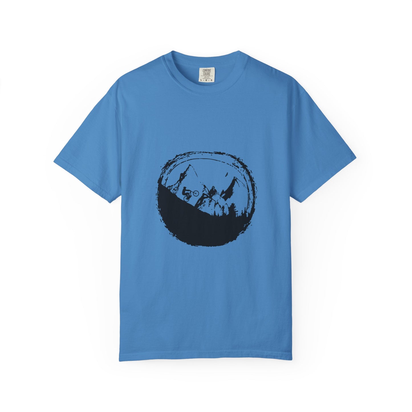 Bohemian Circle Graphic T-Shirt, Casual Wear, Gift for Friends, Festival Fashion, Unisex Clothing
