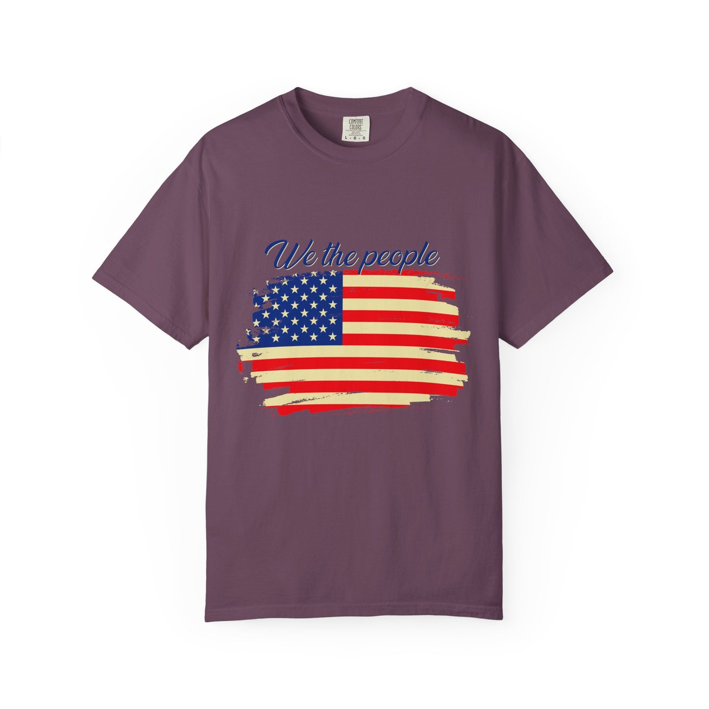 Patriotic Unisex T-shirt, We the People Shirt, American Flag Tee, Casual Everyday Wear, Gift for Independence Day