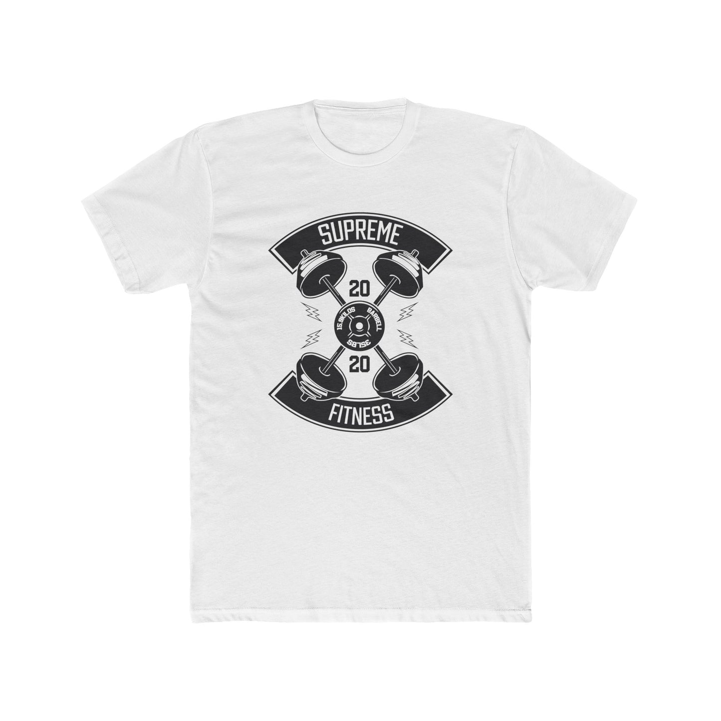 Supreme Fitness Unisex Cotton Crew Tee