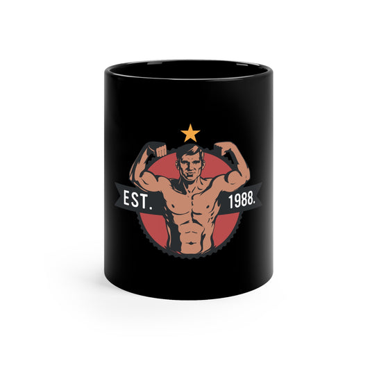 EST. 1988 Mug – Vintage Gym Collection | Steel Grit Wear