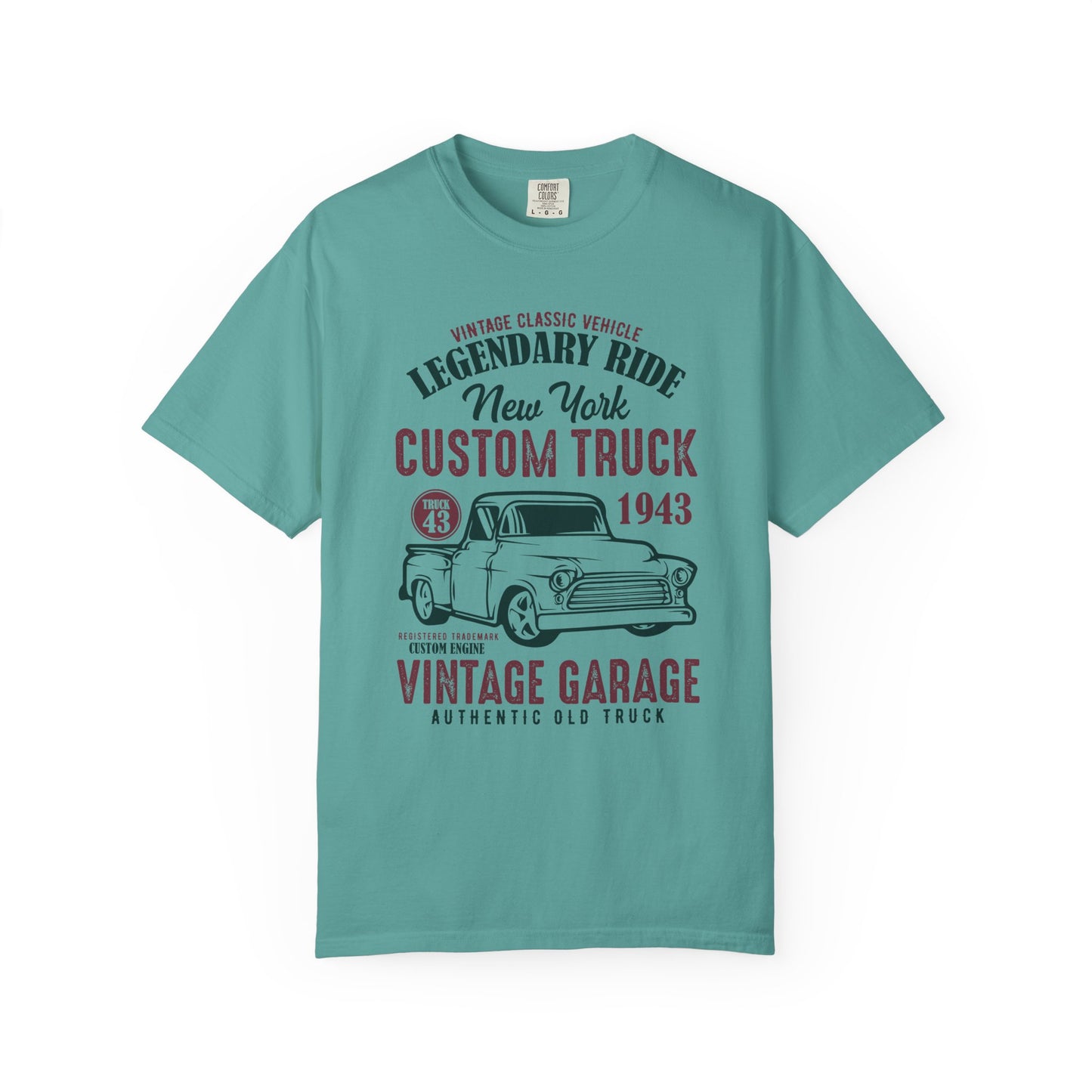 Vintage Truck T-Shirt, Custom Garage Tee, Classic Vehicle Shirt, Unisex Gift, Auto Enthusiast Apparel, Retro Design Apparel