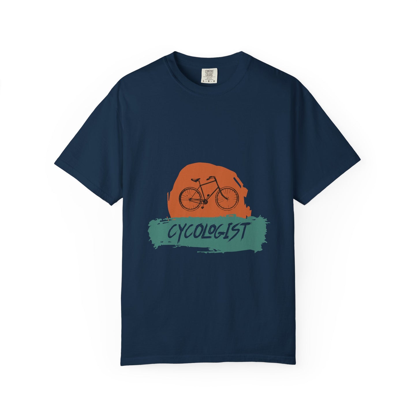 Cyclist T-Shirt for Bike Lovers, Unisex Garment-Dyed Tee, Ideal for Cycling Enthusiasts, Gift for Bikers, Casual Wear, Cycling Events