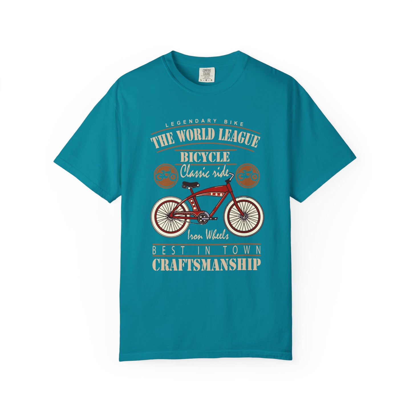 Vintage Bicycle Graphic Tee, Unisex T-shirt for Cycling Enthusiasts, Casual Wear, Gift for Bike Lovers, Retro Style Shirt