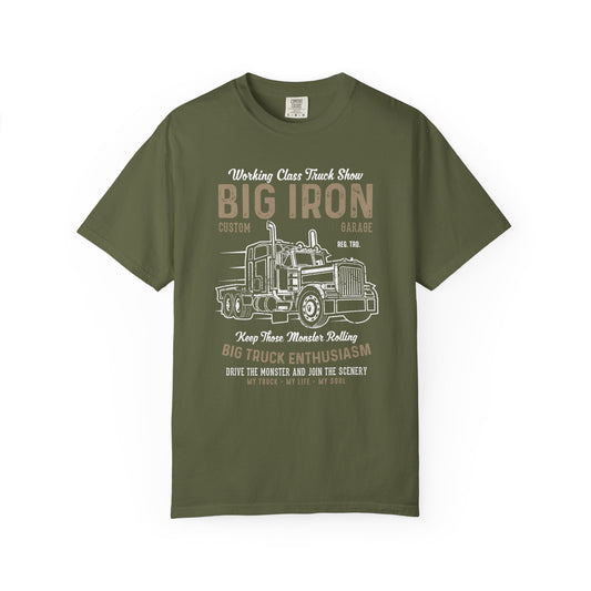 Big Truck Enthusiast Unisex T-Shirt, Perfect for Truck Lovers, Automotive Gifts, Casual Wear, Father's Day, Birthday Gift