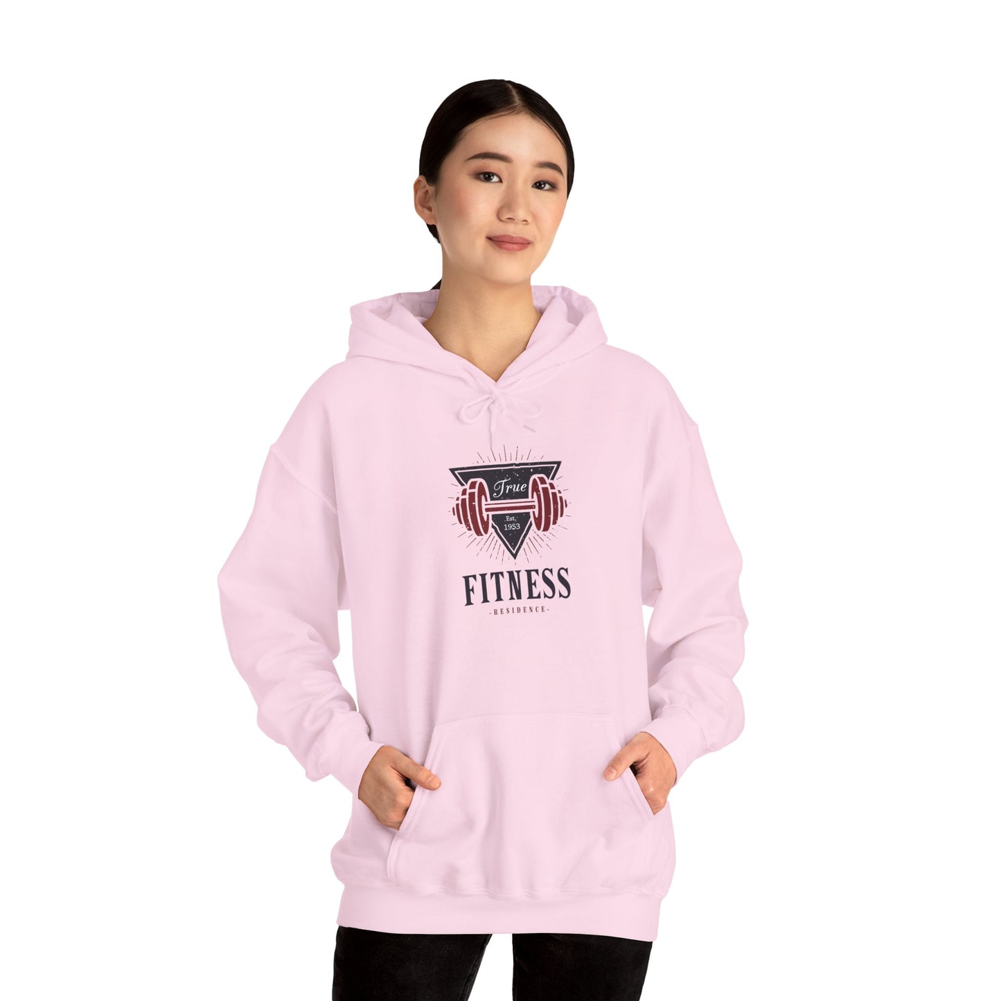 Vintage Fitness Heritage Hoodie - True Fitness Residence, Est 1953