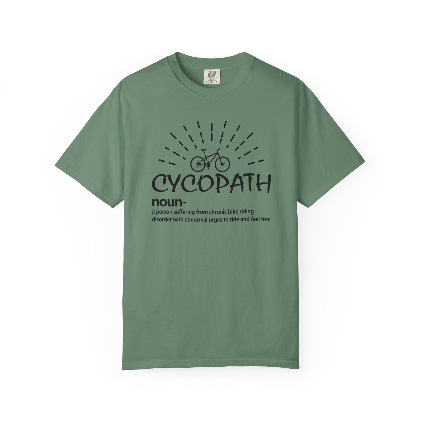 Cycopath T-Shirt - Trendy Cycling Humor Tee, Perfect Gift for Bike Lovers, Unisex Casual Wear, Great for Cycling Events, Fun Gift Idea