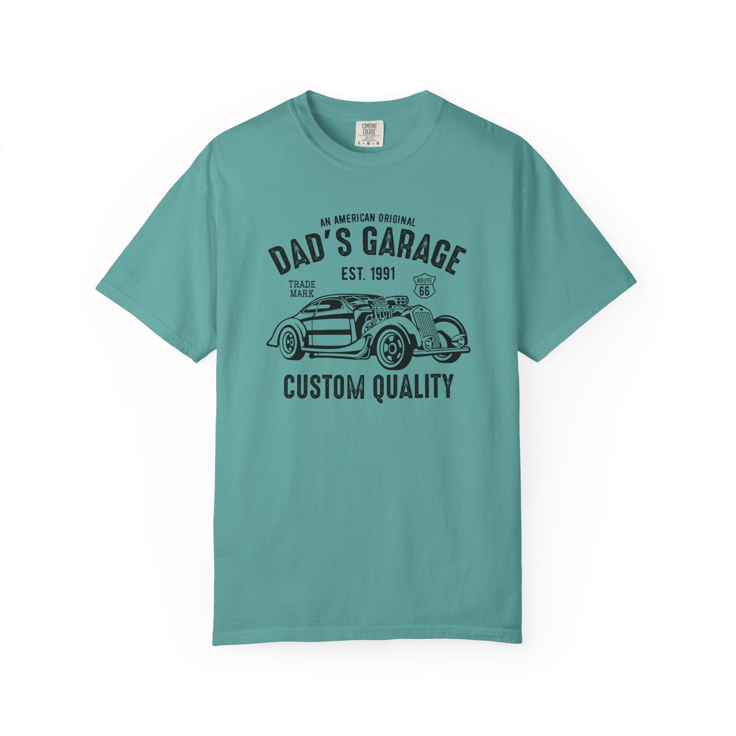 Vintage Dad's Garage T-Shirt, Gift for Car Enthusiasts, Father's Day Tee, Unisex Graphic Tee, Custom Quality Shirt, Casual Wear
